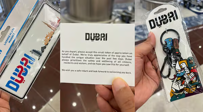 Dubai airport’s surprise gifts leave travellers emotional: ‘I couldn’t hold back tears’