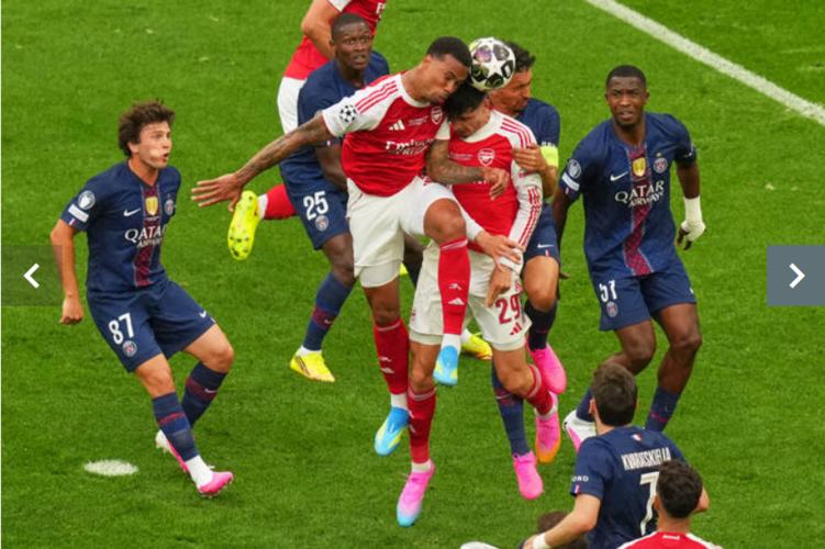 PSG edge Arsenal on penalties to retain Champions League title