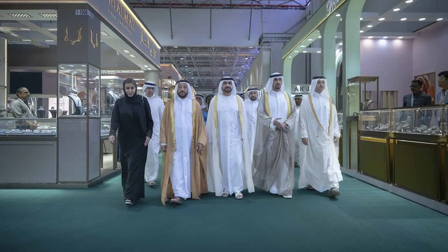 Abdullah bin Salem opens 58th Watch and Jewellery Middle East Show