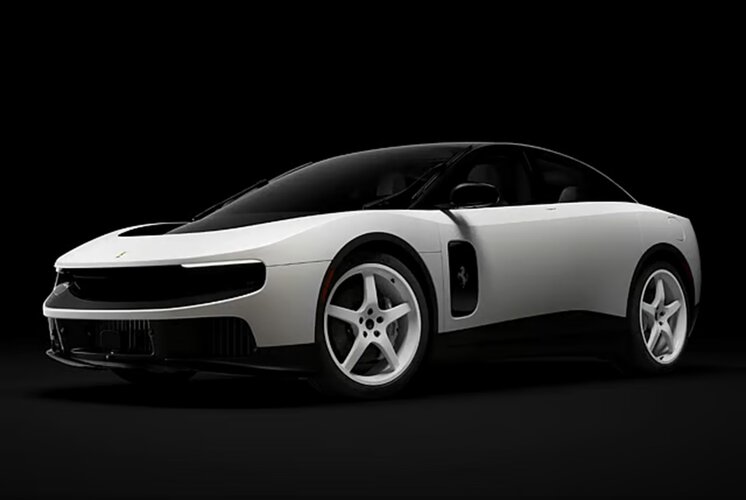 Ferrari’s first electric car sells for record $40 million at auction