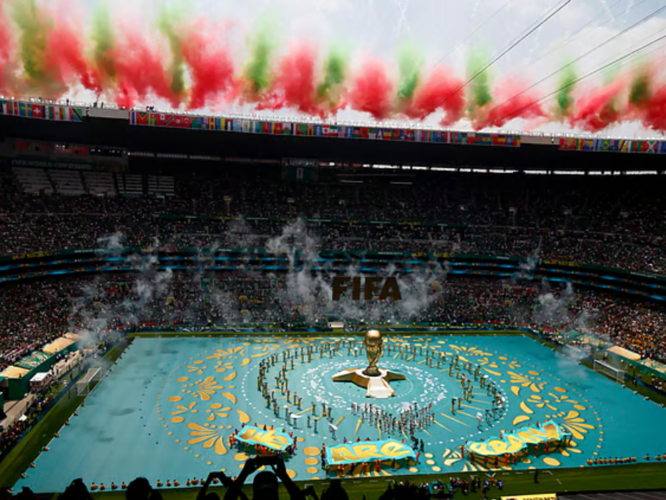 Shakira and Burna Boy light up the 2026 World Cup opening ceremony in Mexico City with official song 'Dai Dai