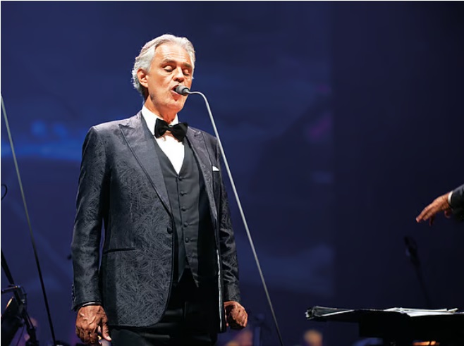 Andrea Bocelli is coming to Abu Dhabi Grand Prix week and tickets go on sale tomorrow