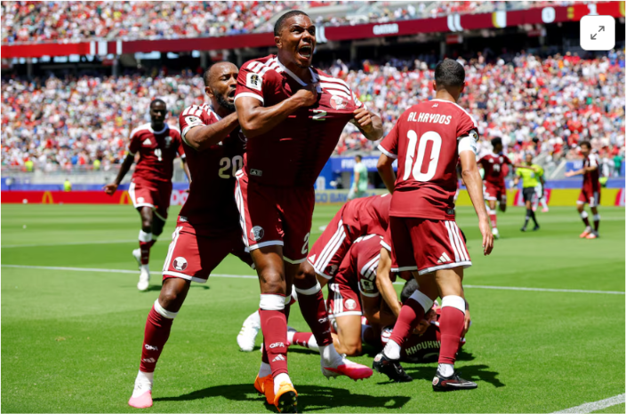 Qatar score late to clinch draw with stunned Switzerland 