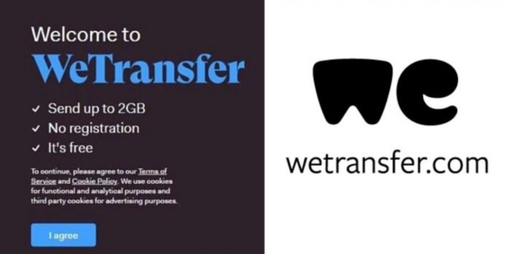 wetransfer website