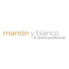 Marron Y Blanco