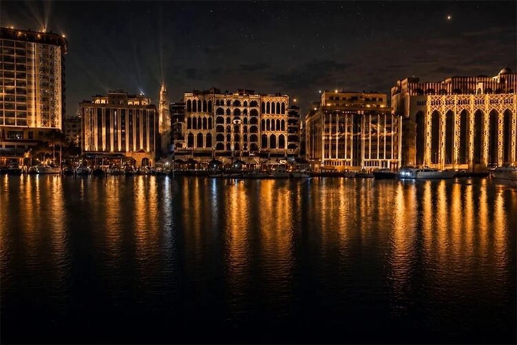 Dubai Creek is getting a dazzling nighttime transformation