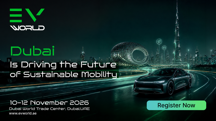 Electric Vehicles Exhibition and Conference 2026 Brings the Future Mobility Ecosystem in Dubai