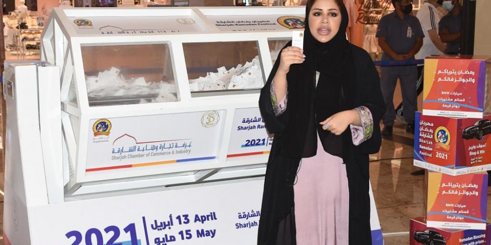 Wonderful surprises awaiting shoppers at Sharjah Ramadan Festival 2021 grand raffle draw