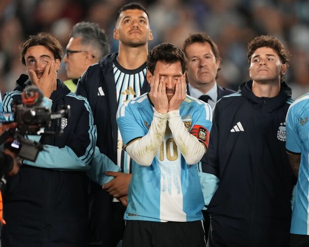 Lionel Messi describes ending Argentina career as his ‘saddest day’ in football